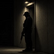 Vigilante HCR em posto
